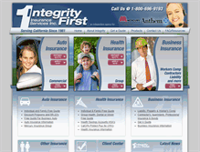 Tablet Screenshot of integrityfirstins.com